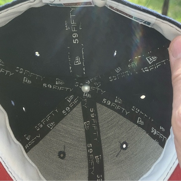 Vintage New Era 59Fifty Little League World Series 2001 Hat Fitted 7 1/4 USA - Picture 9 of 10